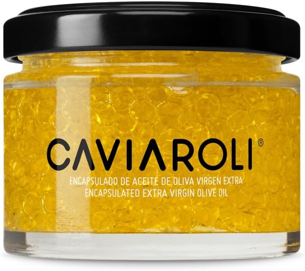 Falso Caviar de Aceite de Oliva