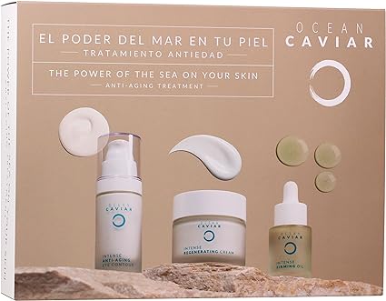 Pack de tratamiento facial de caviar